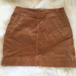 Ann Taylor LOFT Corduroy Mini Skirt